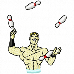 Cirque Embroidery Design 2 Cirque Embroidery Design 2